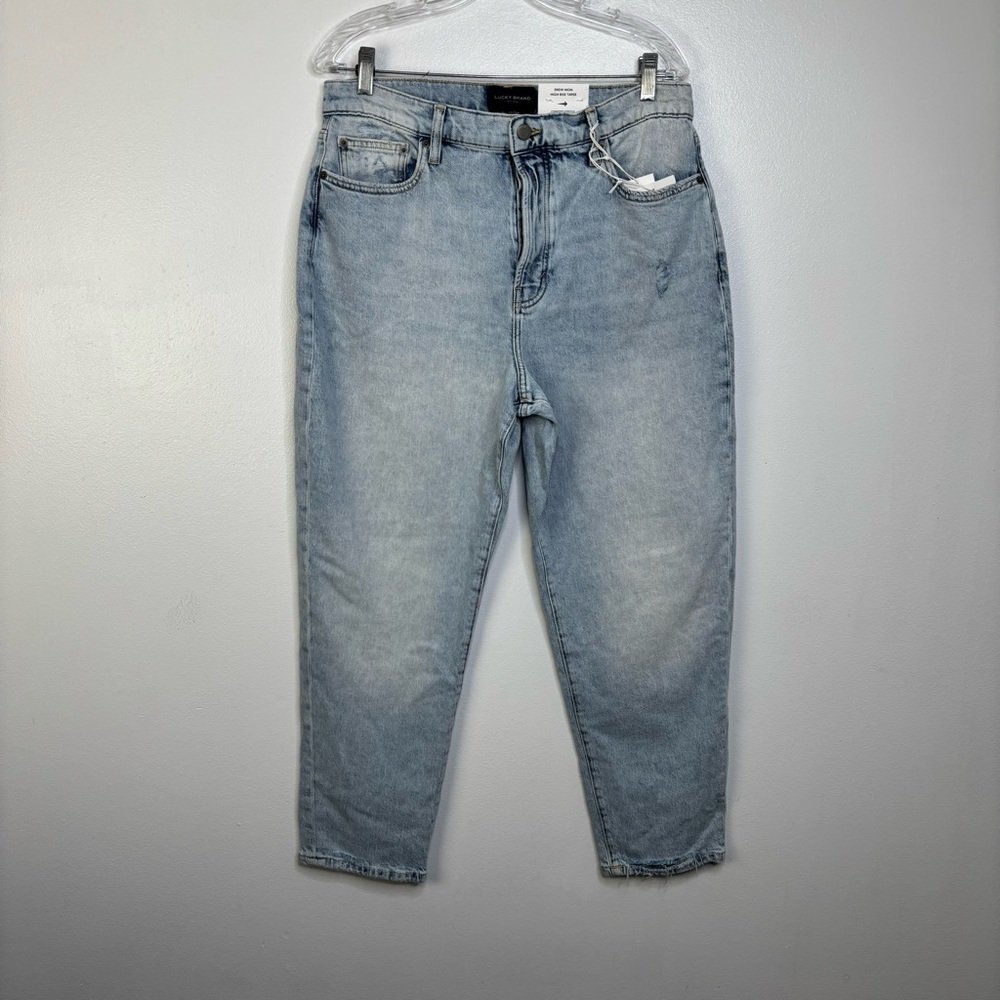 NWT Lucky Brand Jeans Womens 12/31 Ankle Drew Mom High Rise Taper‎ - Picture 3 of 11